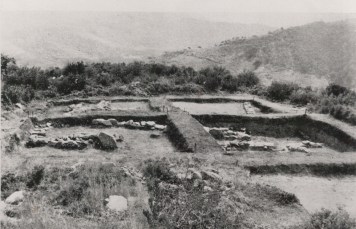 Poblat de Sant Miquel després de ser excavat el 1963-64 (Foto: Ajuntament de Montornès)